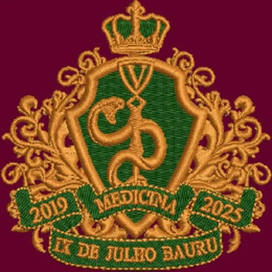Matriz de Bordado Medicina Uninove Turma 2025