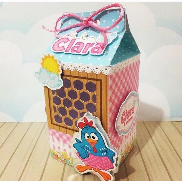 Kit 60 Lembrancinhas Galinha Pintadinha