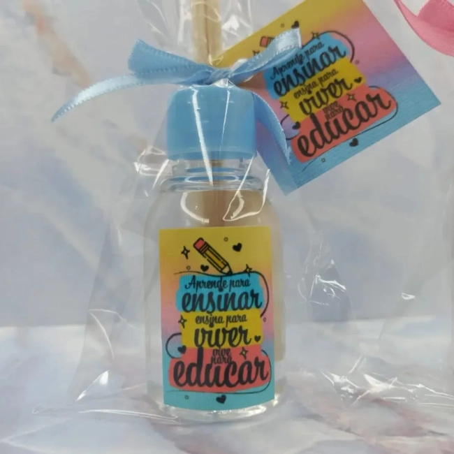 20 Lembrancinha Mini Aromatizado Dia do Professor, Chá de bebê, Casamento, Corporativo, Formatura e etc - Fazemos qualquer tema - Informar tema no chat