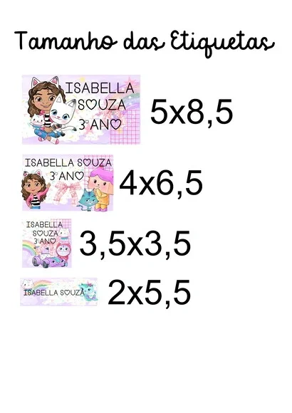 60 Etiquetas