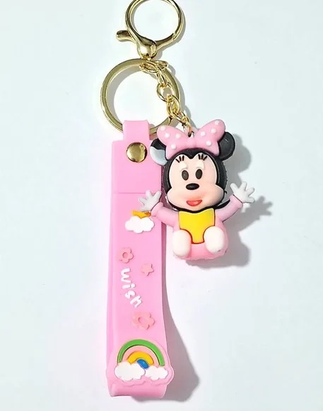 Chaveiro Mickey ou Minnie Baby 3d 35 Unidades
