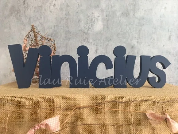 Letras de MDF -Nomes Linha CH