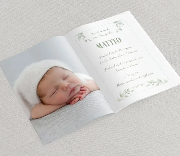 Livro De Orações Com Fotos Do Bebê Para Lembrança