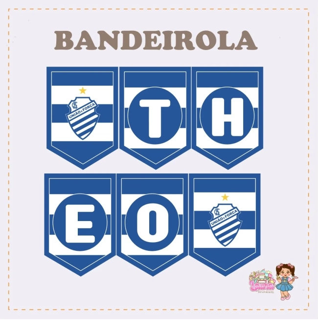 Kit Festa Só Um Bolinho CSA - Decoração de Festa
