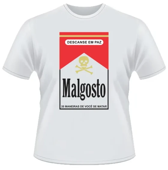 CAMISETA DIVERTIDA MALGOSTO