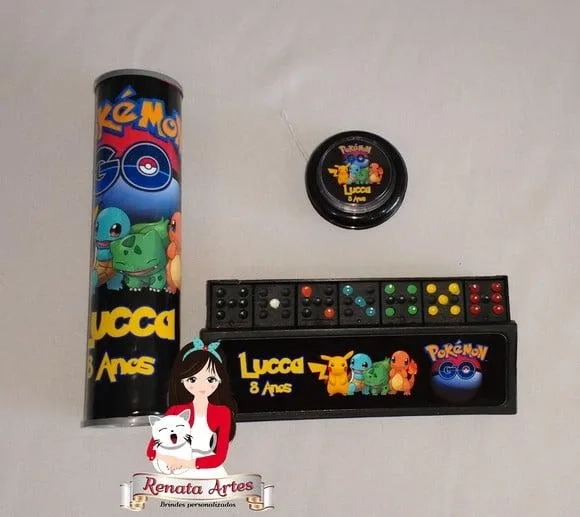 Kit Jogos Personalizado Pokemon Go