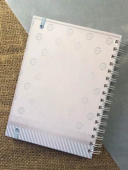 Caderneta de Saúde / Vacinação Personalizada - Clean Azul