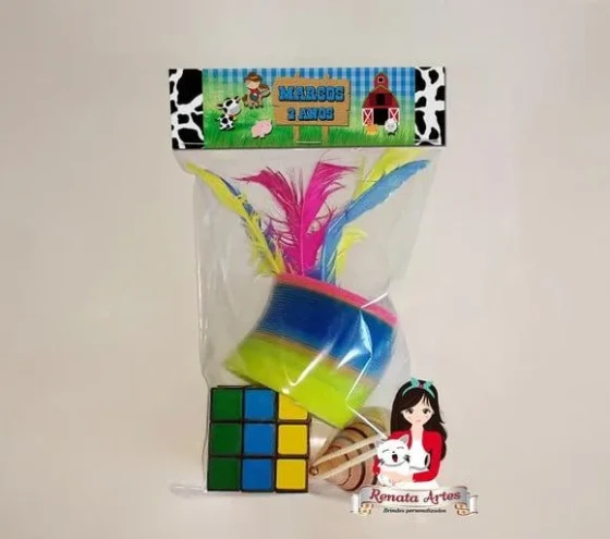 Kit Brinquedos Retrô Tema Fazendinha 2