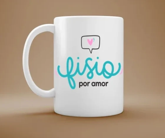 Caneca Profissão Fisioterapeuta - Fisio Por Amor