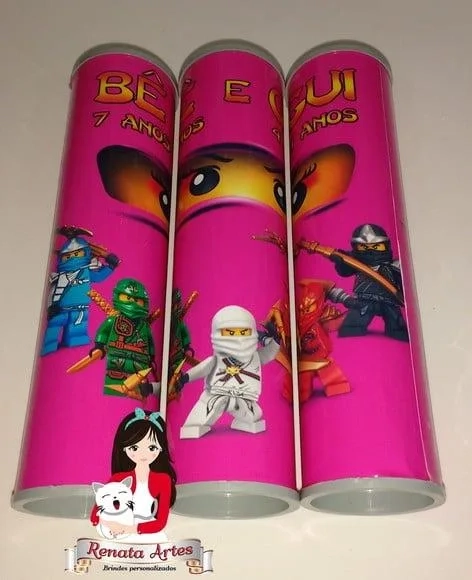 Pega Varetas Ninjago Rosa