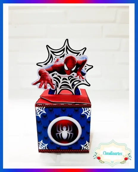 Kit 30 Lembrancinhas Homem Aranha