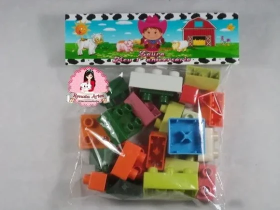 Blocos de Montar Fazendinha