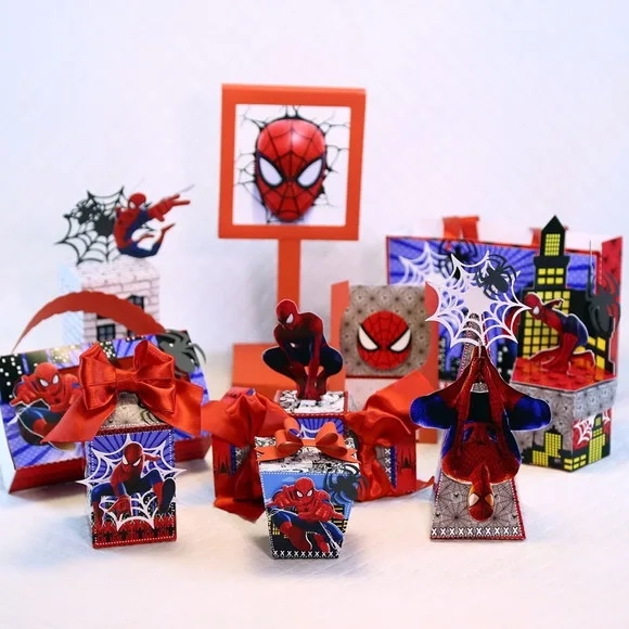 Kit 60 Lembrancinhas Homem Aranha