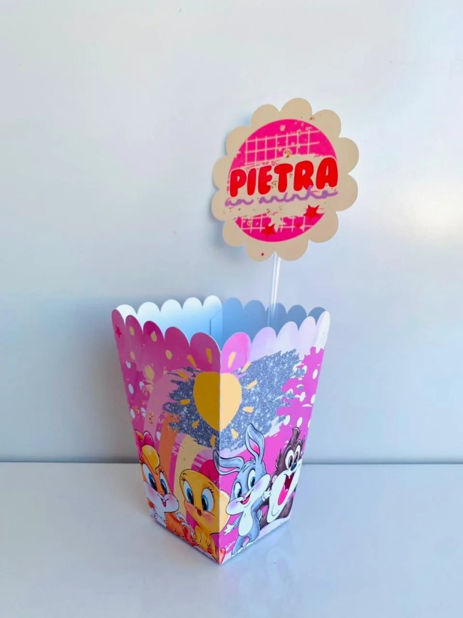 ARQUIVO DE CORTE CENTRO DE MESA LOONEY TUNES 01