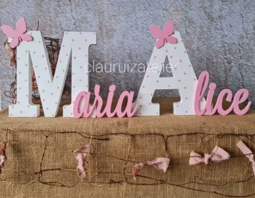 Jardim Encantado - Nomes Personalizados