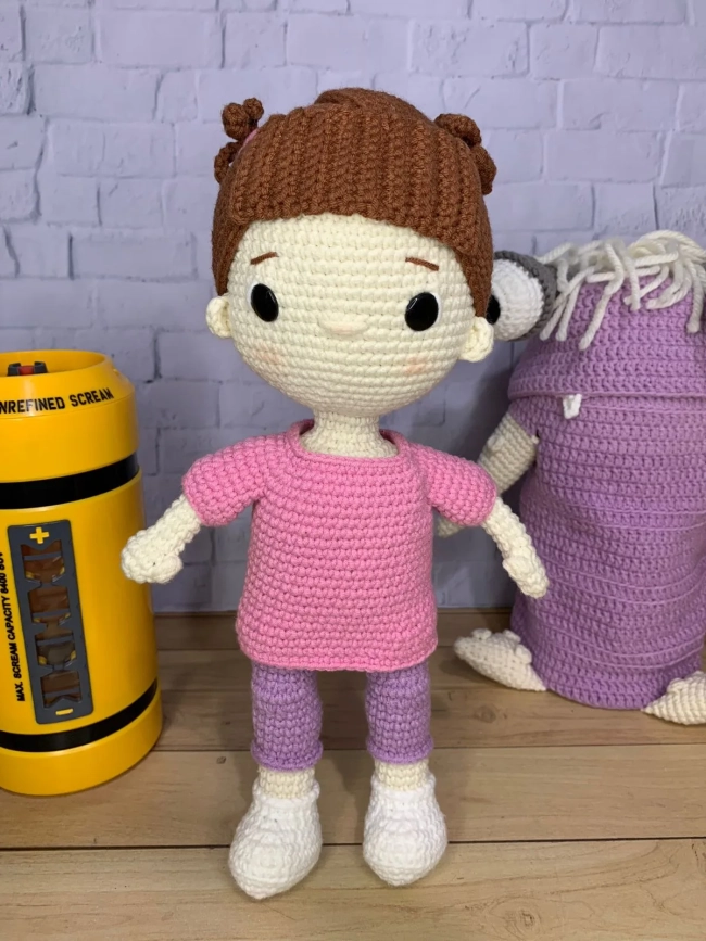 Amigurumi Boo - Monstros SA