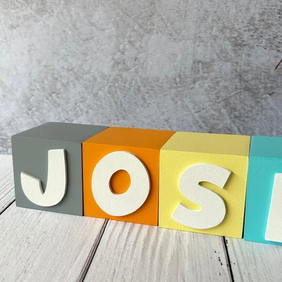 Cubos 6x6cm Ggg Ts - Decoração Bebê