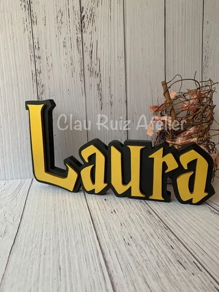 Harry Potter Sb Letras Decorativas de Parede -festa Infantil