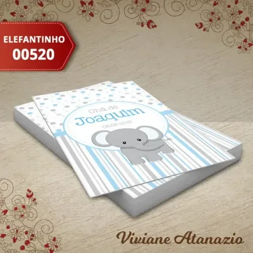 Adesivo Tubete Elefantinho - 00520