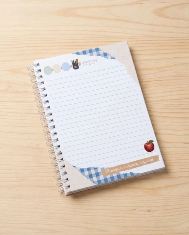 Caderno A5 Dia dos Professores