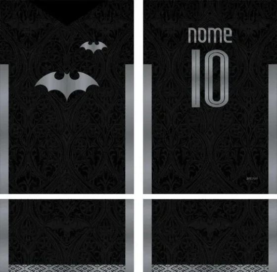 Arte Vetor Camisa Interclasse Morcego Mod-812