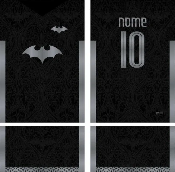 Arte Vetor Camisa Interclasse Morcego Mod-812