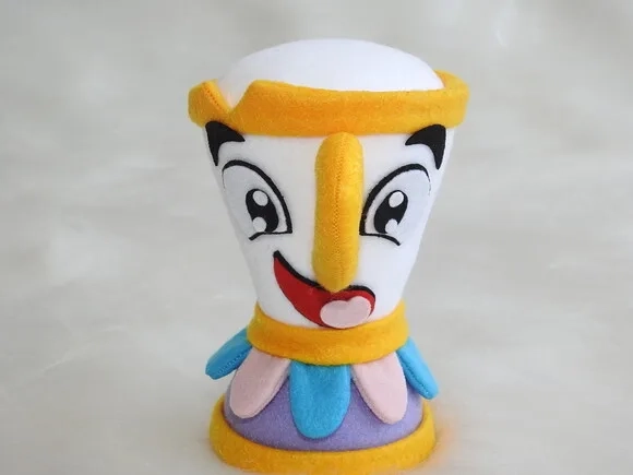 Zip em Feltro - Personagem da Bela e a Fera - Chamar Chat
