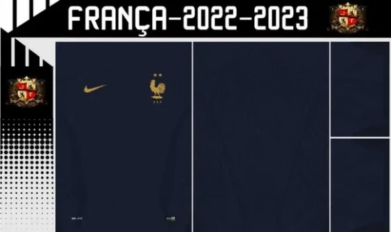 Vetores Camisa França Home 2022-2023
