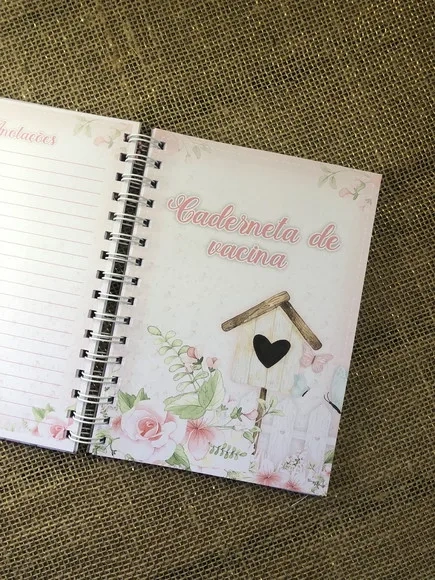 Caderneta de Saúde Vacinação Personalizada Jardim Encantado