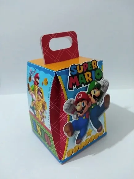 Kit 60 Lembrancinhas Mario Bros