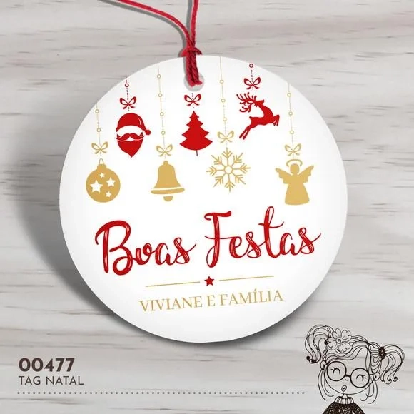 Tag Redonda Natal - 00477