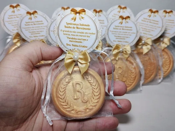 Lembrancinha Personalizada, Sabonete Letra Inicial do Nome