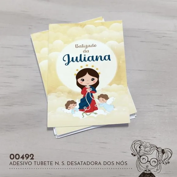 Adesivo Tubete N. S. Desatadora dos Nós - 00492