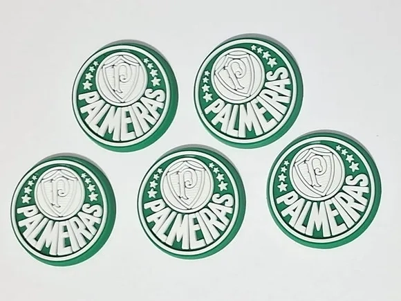 Aplique Time 3,5cm Emborrachados Pacotes 6 Unidades
