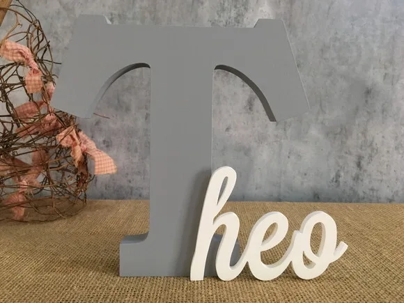 Letras Decorativas em MDF PERSONALIZADO 18cm