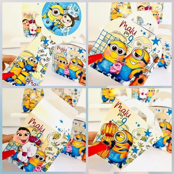 Kit 30 Lembrancinhas Minnions