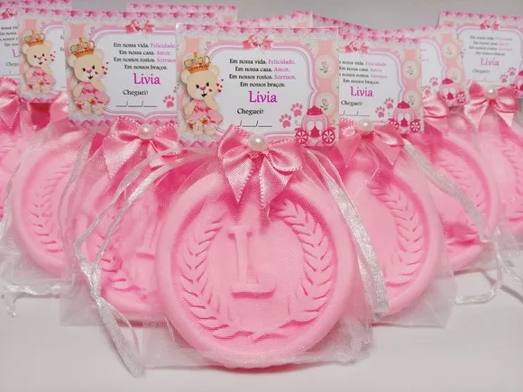 Lembrancinha Maternidade, Sabonete Letra Personalizada