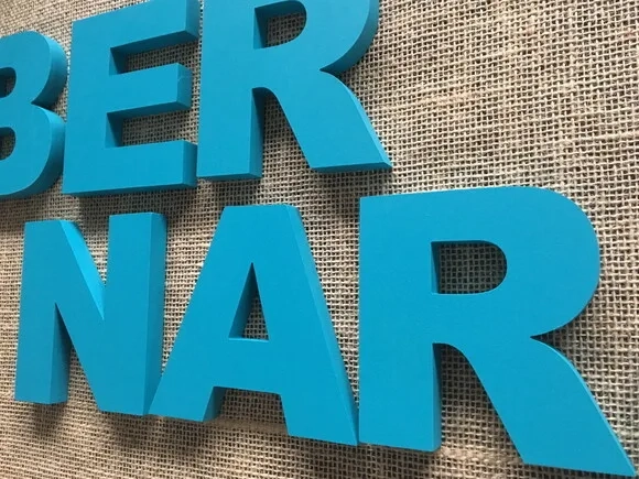 Letras Decorativas em MDF