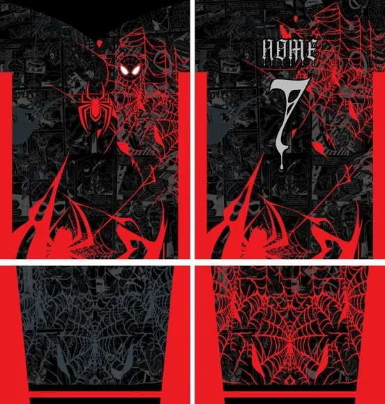 Arte Vetor Camisa Interclasse Homem Aranha Mod-807