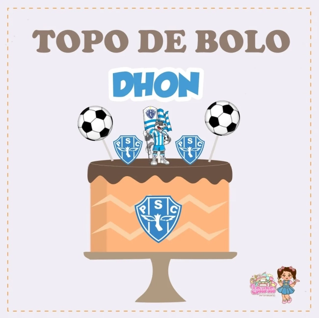 Kit Festa Só Um Bolinho PAYSANDU - Decoração de Festa