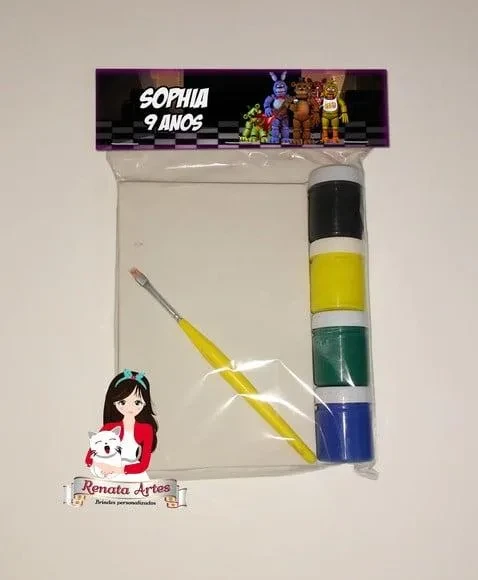 Kit Pintura Personalizado Five Nights At Freddy's