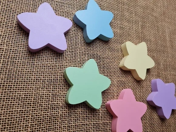 Estrelas de Parede em mdf