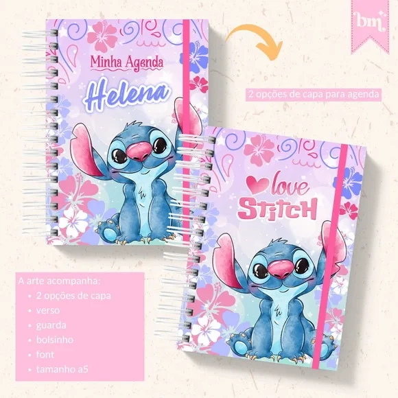 Caderno ou Agenda Personalizada