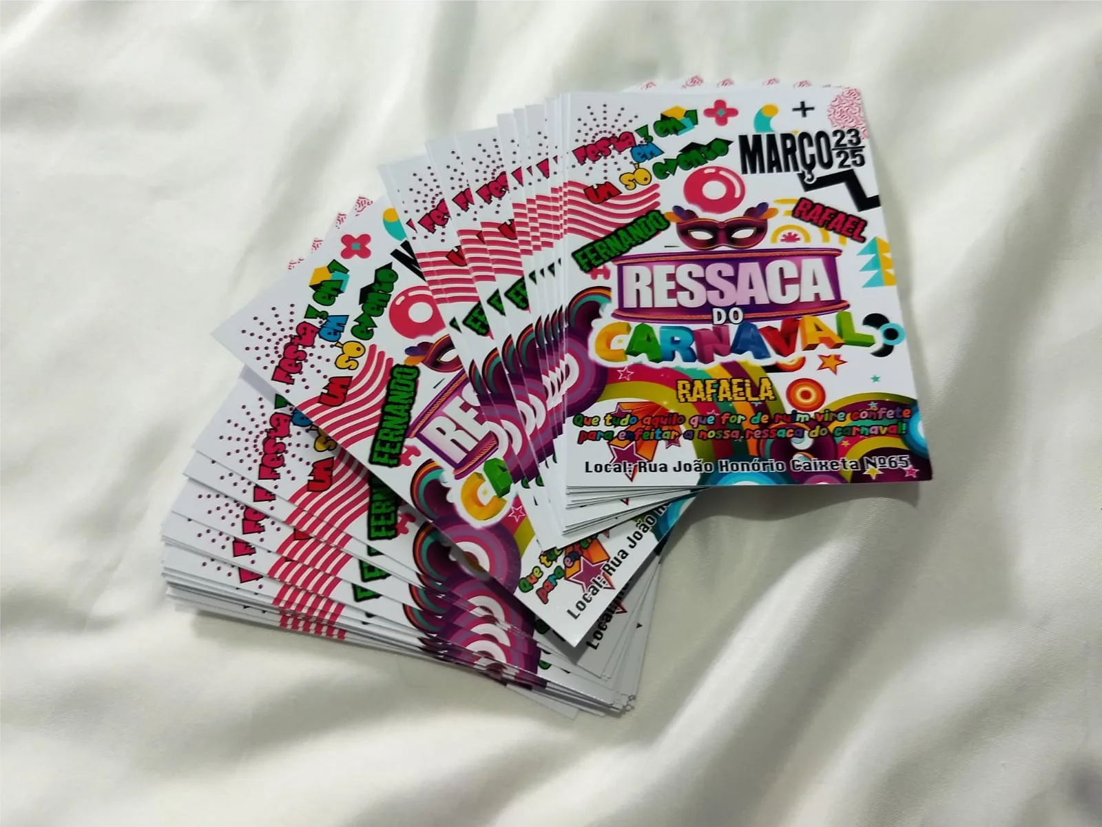 Credencial Personalizada 9x13 para Eventos Festas Shows