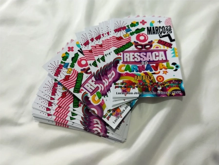 Credencial Personalizada 9x13 para Eventos Festas Shows