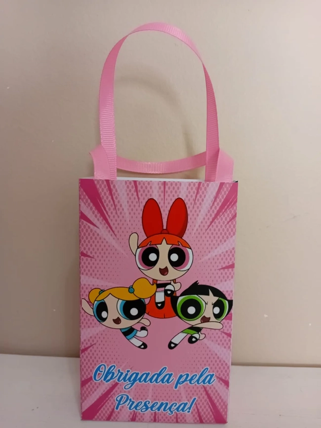 Sacolinhas Personalizadas Meninas Super Poderosas