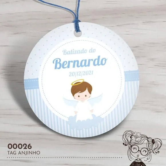 Tag Redonda Anjinho - 00026