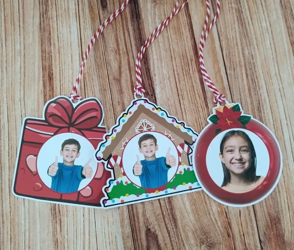 Enfeite Pendente para Árvore de Natal Rostinho