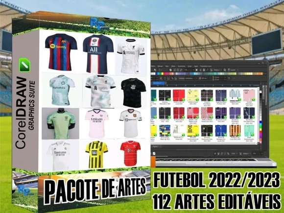 Vetores Camisa Futebol 2022/2023