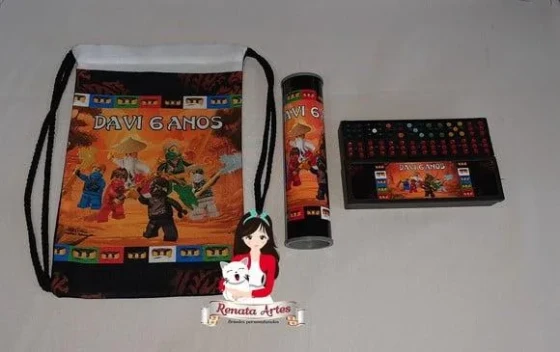 Mini Kit Jogos 2 na Mochila Ninja Go